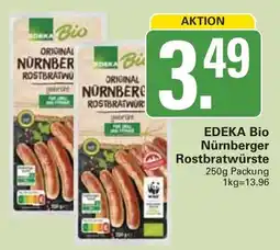WEZ EDEKA Bio Nürnberger Rostbratwürste Angebot