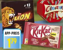 WEZ Nestlé Kitkat, Lion oder Smarties Minis Angebot