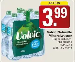 WEZ Volvic Naturelle Mineralwasser Angebot