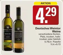 WEZ Deutsches Weintor Weine Angebot