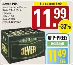 WEZ Jever Pils Angebot