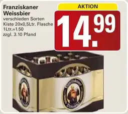 WEZ Franziskaner Weissbier Angebot