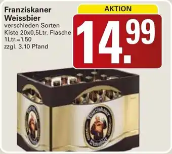 WEZ Franziskaner Weissbier Angebot