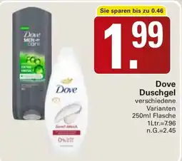 WEZ Dove Duschgel Angebot