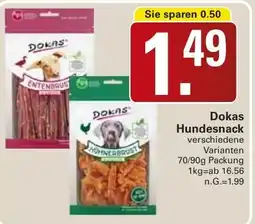 WEZ Dokas Hundesnack Angebot