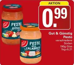 WEZ Gut & Günstig Pesto Angebot