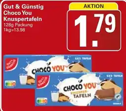WEZ Gut & Günstig Choco You Knuspertafeln Angebot