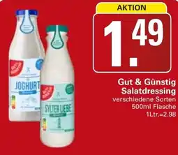 WEZ Gut & Günstig Salatdressing Angebot