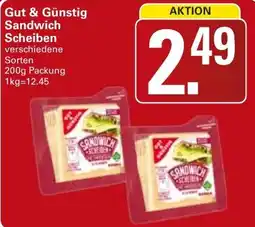WEZ Gut & Günstig Sandwich Scheiben Angebot