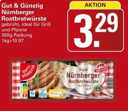 WEZ Gut & Günstig Nürnberger Rostbratwürste Angebot