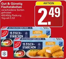 WEZ Gut & Günstig Fischstäbchen Angebot