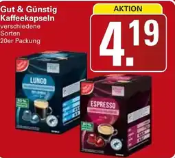 WEZ Gut & Günstig Kaffeekapseln Angebot
