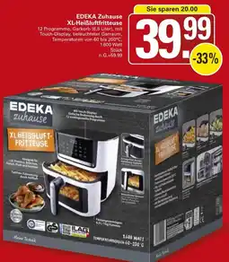 WEZ EDEKA Zuhause XL-Heißluftfritteuse Angebot