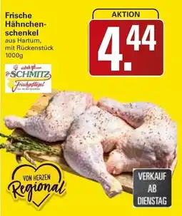 WEZ Schmitz Frische Hähnchenschenkel Angebot