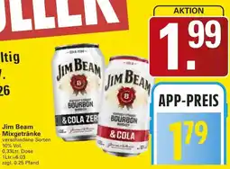 WEZ Jim Beam Mixgetränke Angebot