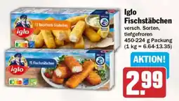 AEZ Iglo Fischstäbchen Angebot