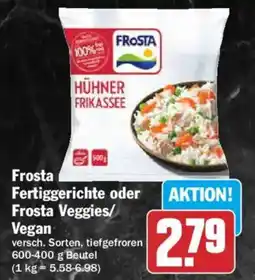 AEZ Frosta Fertiggerichte oder Frosta Veggies/ Vegan Angebot