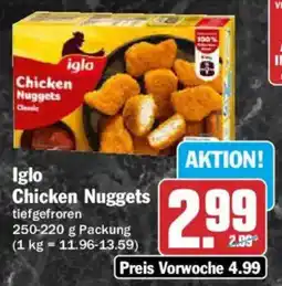 AEZ iglo Chicken Nuggets Angebot