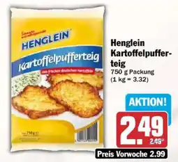 AEZ Henglein Kartoffelpufferteig Kartoffelpufferteig Angebot