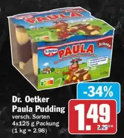 AEZ Dr. Oetker Paula Pudding Angebot