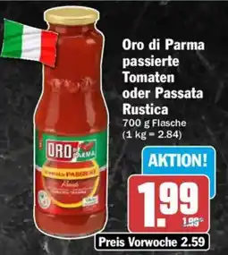 AEZ Oro di Parma passierte Tomaten oder Passata Rustica Angebot