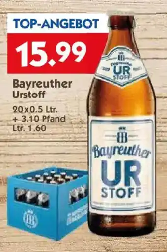 Hol'ab Getränkemarkt Bayreuther Urstoff Angebot