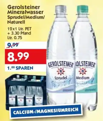 Hol'ab Getränkemarkt Gerolsteiner Mineralwasser Angebot