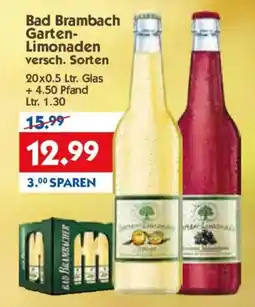 Hol'ab Getränkemarkt Bad Brambach Garten- Limonaden Angebot