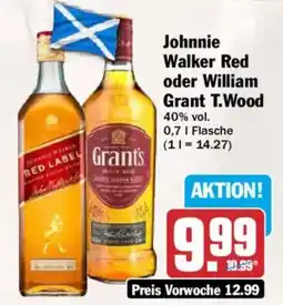 AEZ Johnnie Walker Red oder William Grant T.Wood Angebot