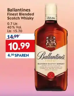 Hol'ab Getränkemarkt Ballantines Finest Blended Scotch Whisky Angebot