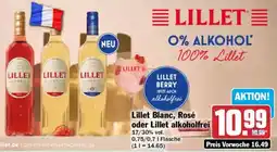 AEZ Lillet Blanc, Rosé oder Lillet alkoholfrei Angebot