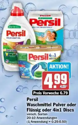 AEZ Persil Waschmittel Pulver oder Flüssig oder 4in1 Discs Angebot