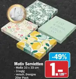 AEZ Motiv Servietten Angebot