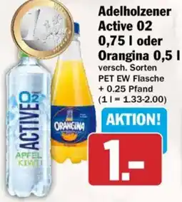 AEZ Adelholzener Active O2 oder Orangina Angebot