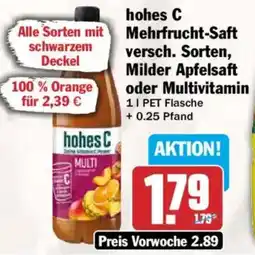 AEZ hohes C Mehrfrucht-Saft Angebot