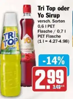 AEZ Tri Top oder Yo Sirup Angebot