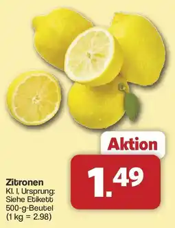 Famila Nord West Zitronen Angebot