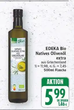 E-Center Edeka bio natives olivenöl extra Angebot
