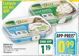 E-Center Edeka bio frischkäse Angebot
