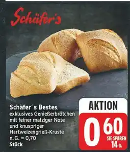 E-Center Schäfer's genießerbrötchen Angebot