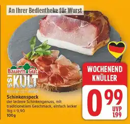 E-Center Bauern gut schinkenspeck Angebot