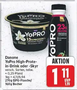 E-Center Danone yopro high-protein-drink Angebot