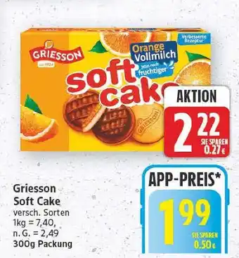E-Center Griesson soft cake Angebot
