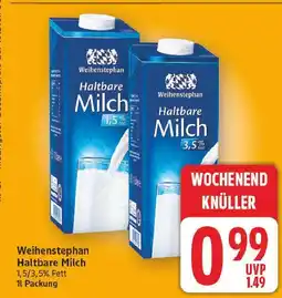 E-Center Weihenstephan haltbare milch Angebot