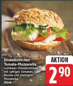 E-Center Dinkelbrötchen tomate-mozzarella Angebot