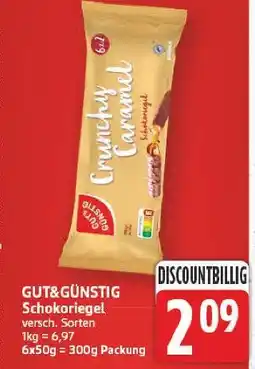E-Center Gut&günstig schokoriegel Angebot