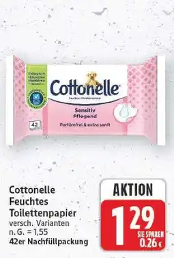 E-Center Cottonelle feuchtes toilettenpapier Angebot