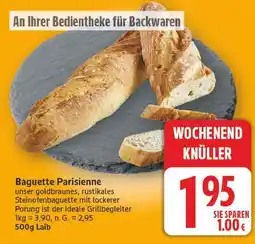 E-Center Baguette parisienne Angebot