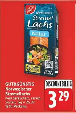 E-Center Gut&günstig norwegischer stremellachs Angebot