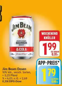 E-Center Jim beam dosen Angebot